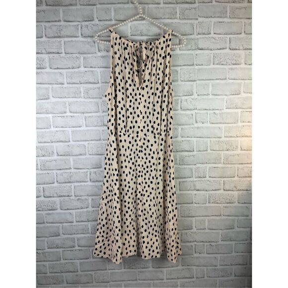 KATE SPADE Viscose POLKA DOT Print Take a Walk on the Wild Side HALTER Dress Siz - Picture 3 of 8